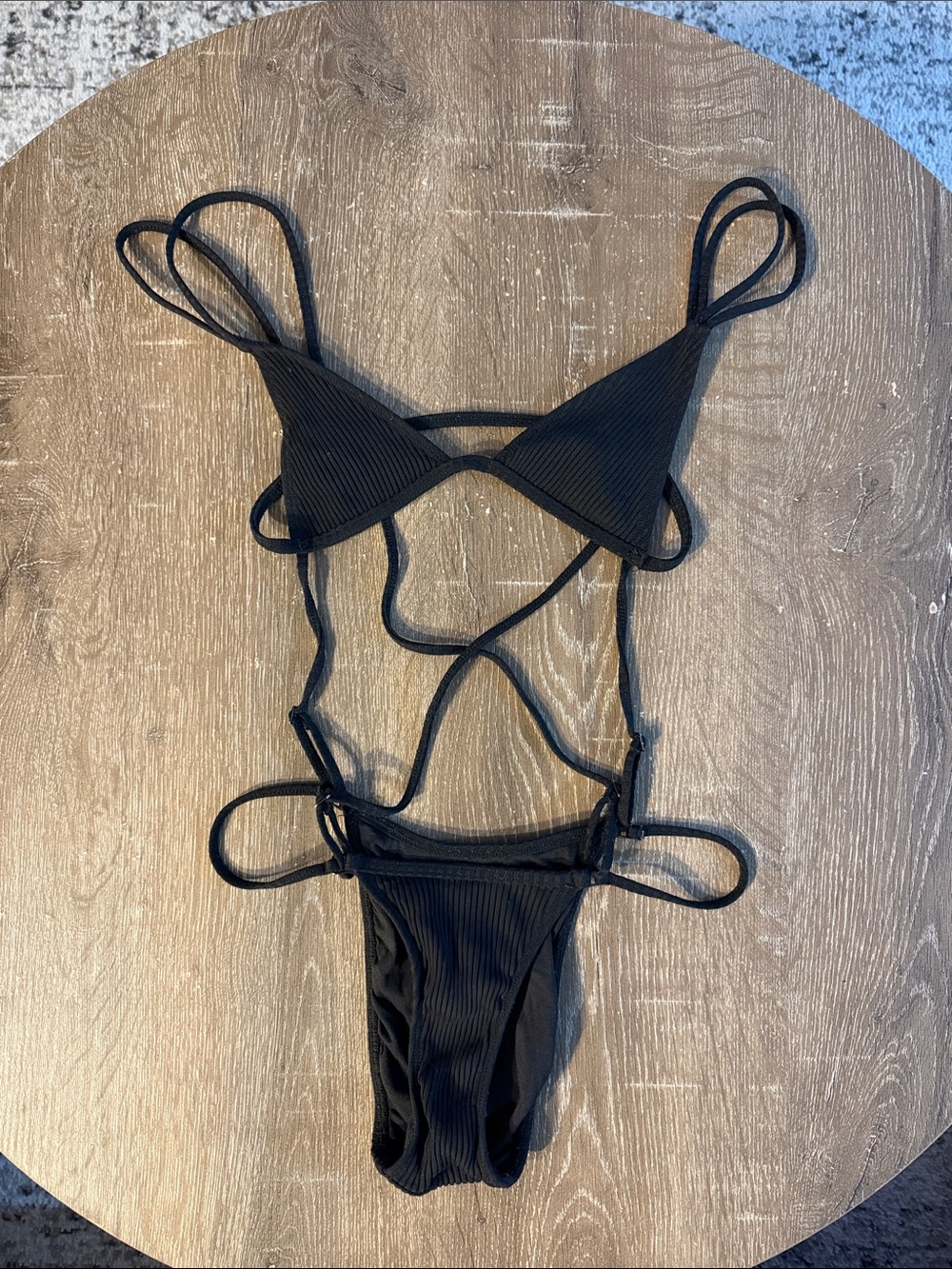 Minimale Animale Ribbed, Lucid Onesie, Size XS